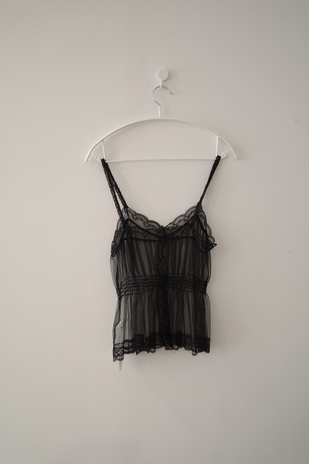 see-through lace sleeveless 상품이미지7
