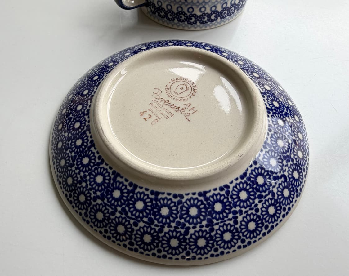 마누팍투라 폴란드 커피잔 상품이미지4