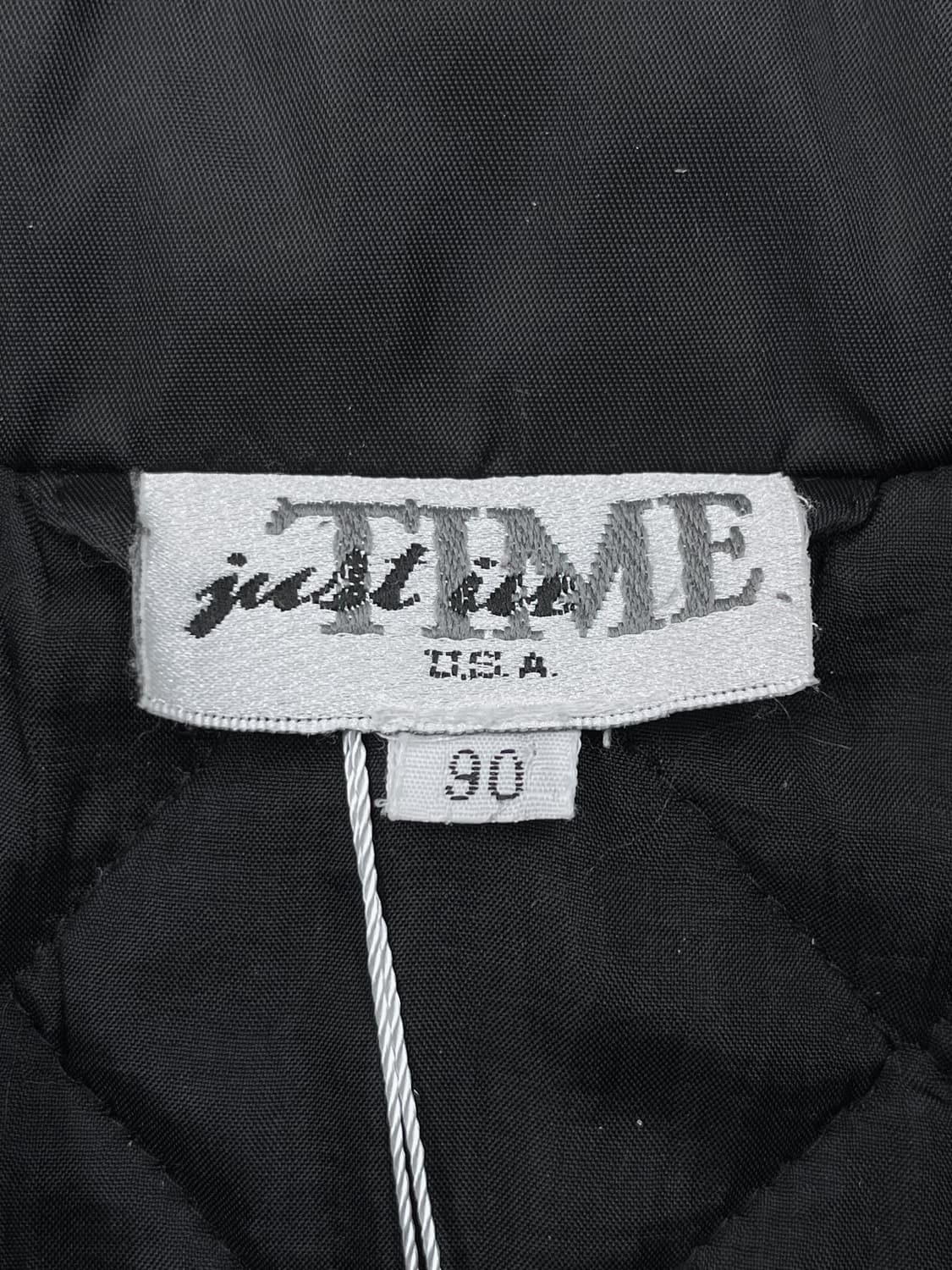 Just In Time 90's 나일론 크롭 봄버 자켓 상품이미지6