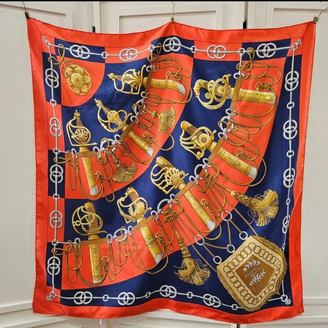 에르메스(Hermes) 실크 빈티지스카프 까레 90 상품이미지1