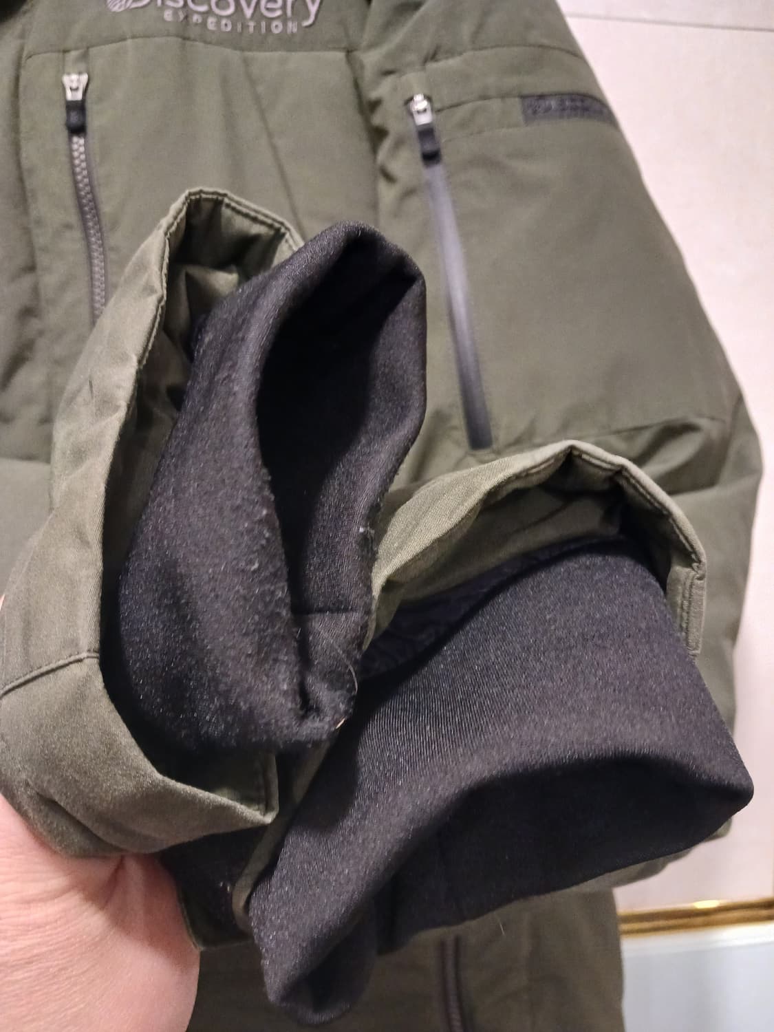 디스커버리 정품 남성 패딩 110 사이즈 상품이미지7