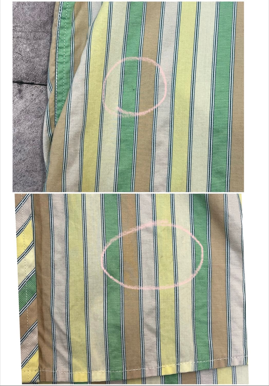 라코스테 스트라이프 포켓 반팔 셔츠 105 #csz4081 상품이미지6