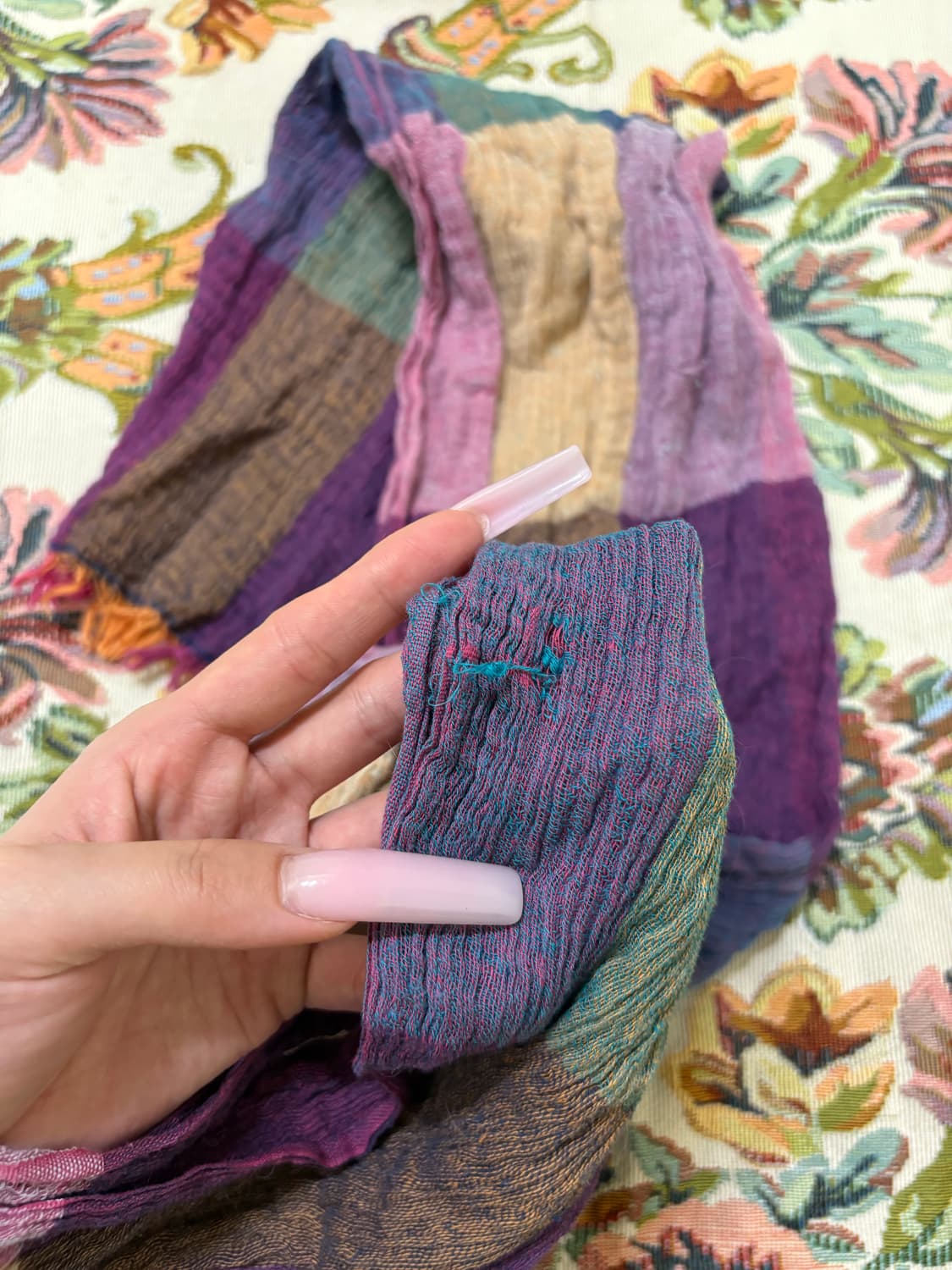 히피 패턴 머플러 상품이미지4