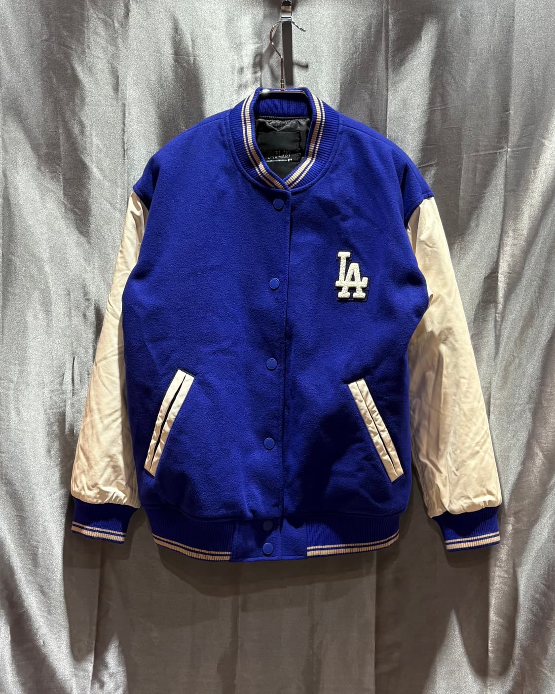 XS MLB LA 블루 배색 바시티 상품이미지3