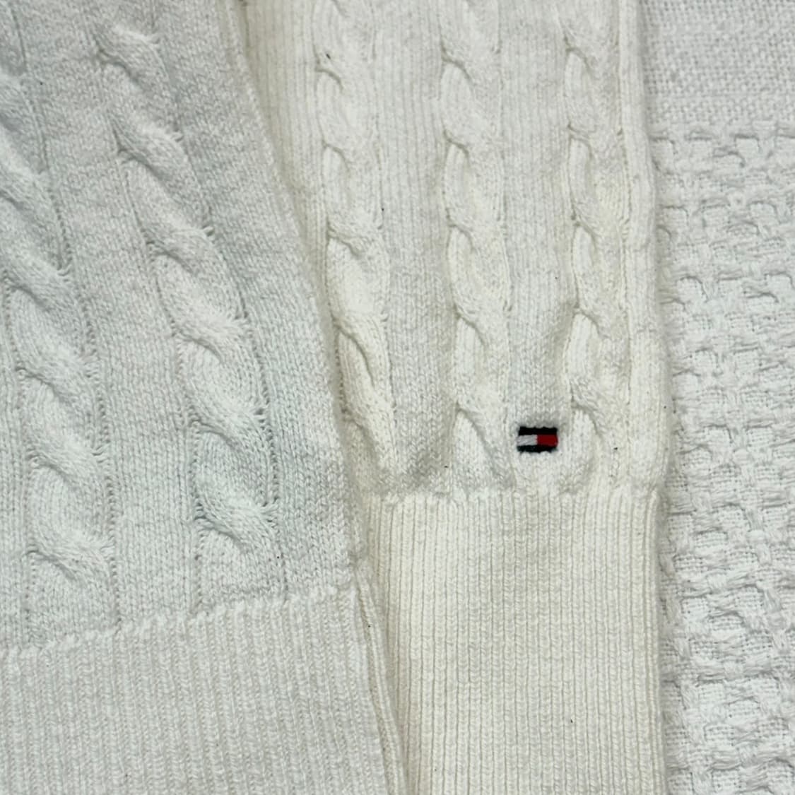 타미힐피거 아이보리 니트  상품이미지4