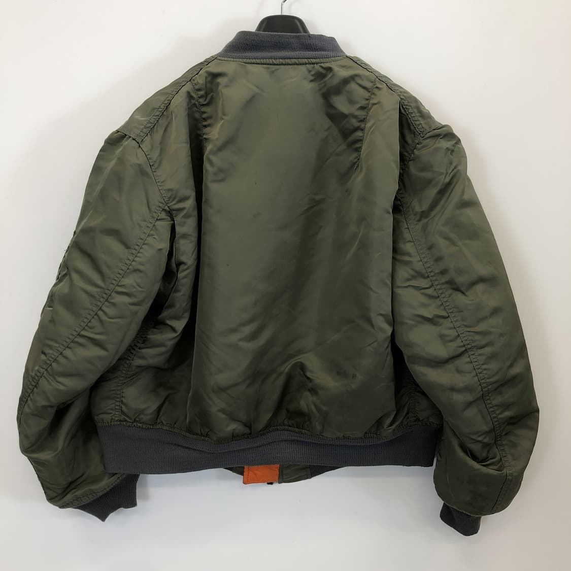 90s made in usa 알파인더스트리 MA-1 항공점퍼 XL  상품이미지4