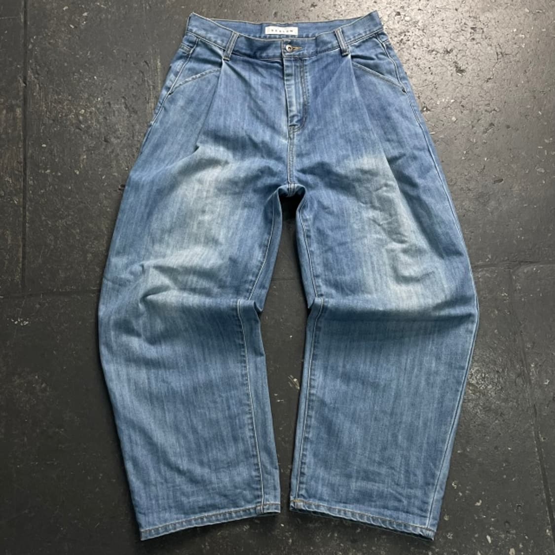 32 비슬로우 원턱 와이드 팬츠 상품이미지1