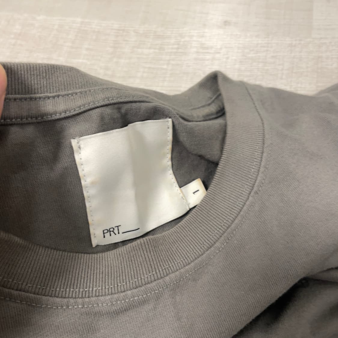 prt blank(etce) 챠콜 롱슬리브 상품이미지4