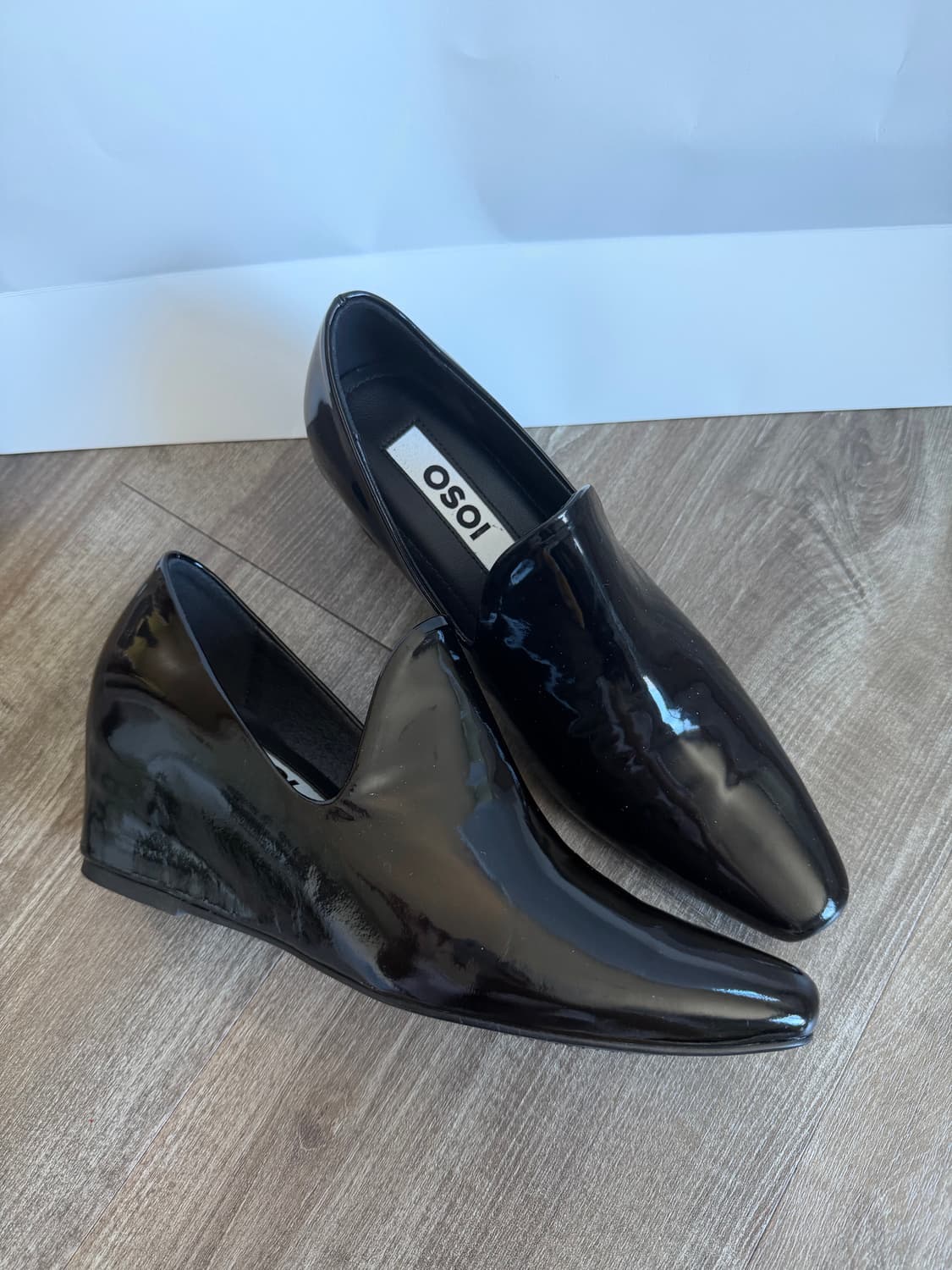 오소이 ANDY WEDGE BOX BLACK 240사이즈 상품이미지9