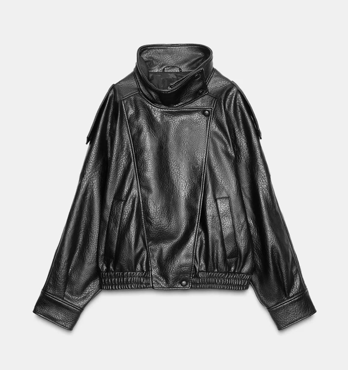 자라 페이크 레더자켓 상품이미지1