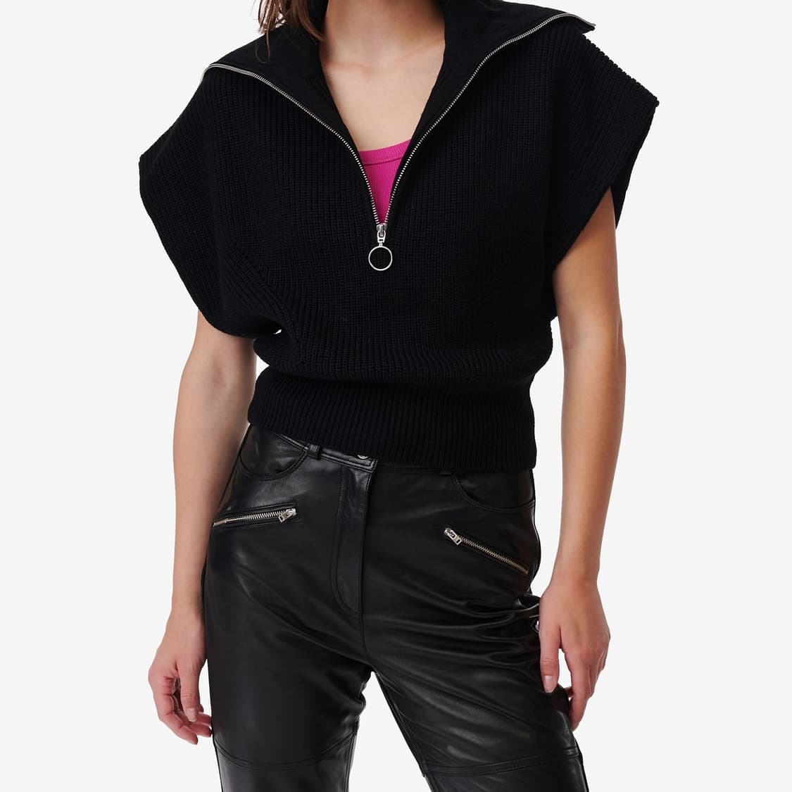 이로 IRO 23 울 니트 베스트 상품이미지1