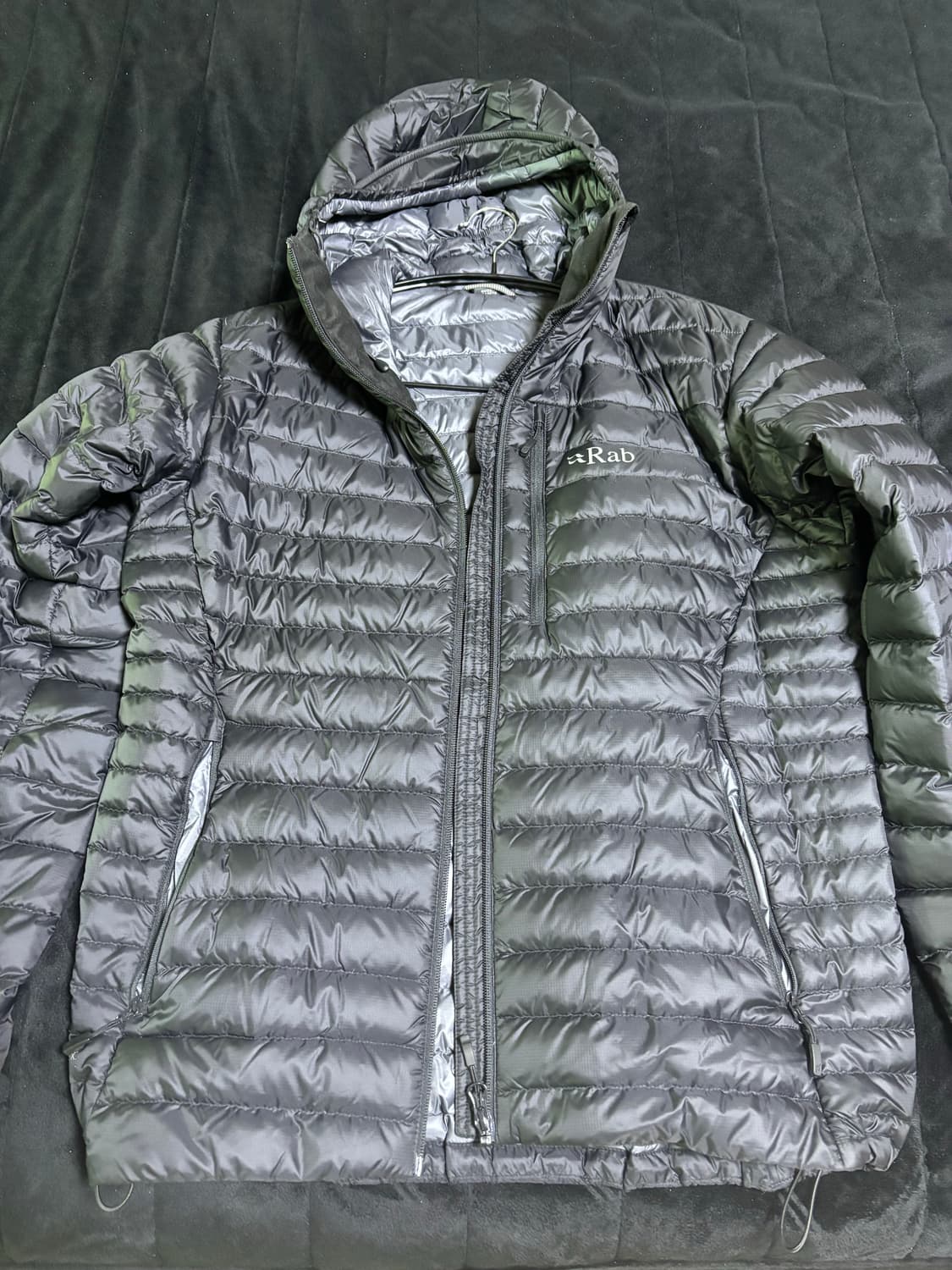 [L] rab 마이크로알파인 자켓 블랙 상품이미지1