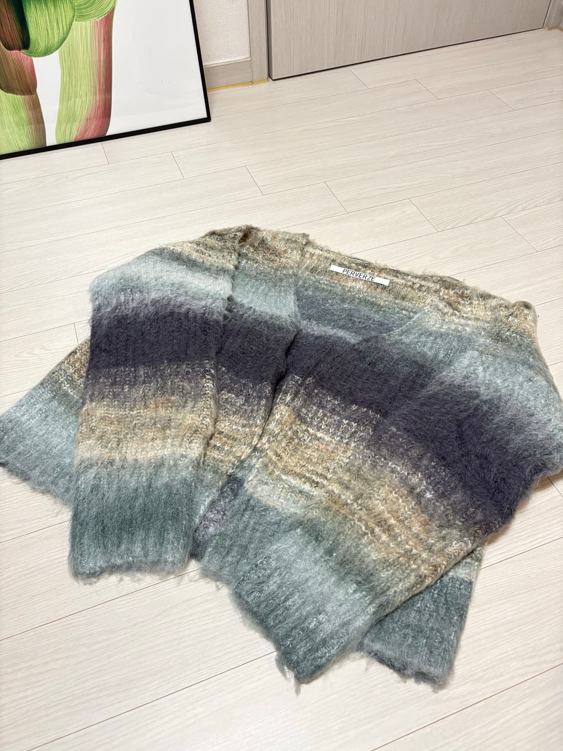 퍼버즈 모헤어 가디건 상품이미지1