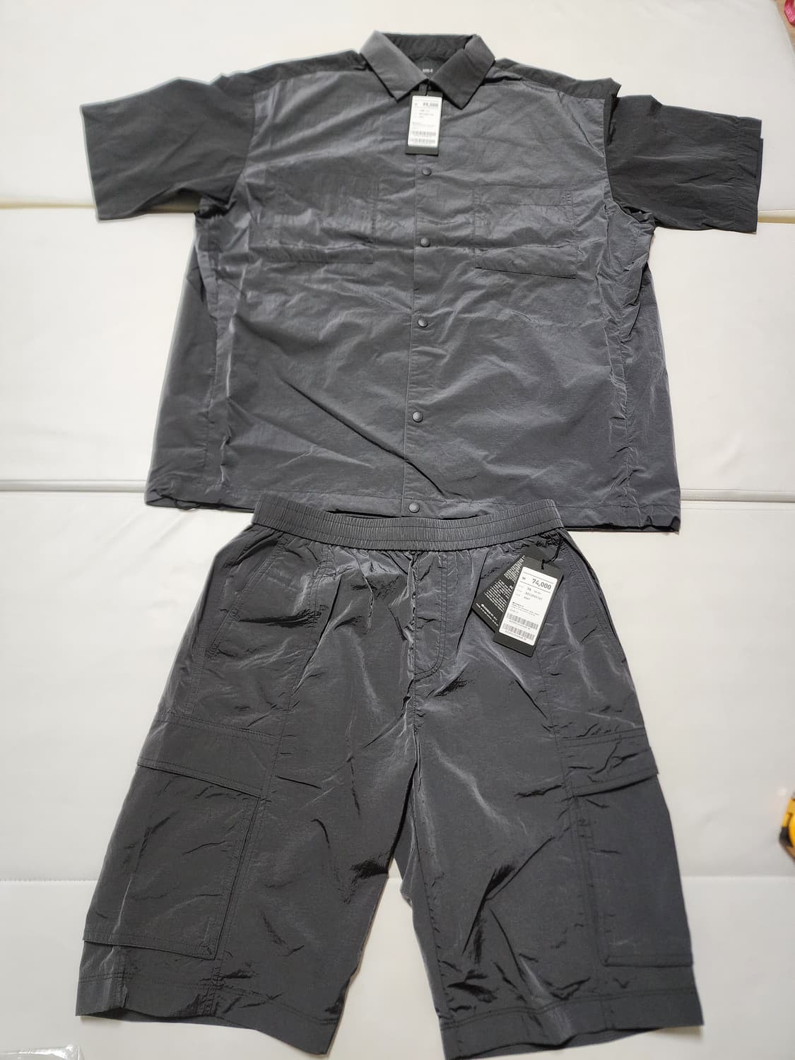 지오지아앤드지바람막이반팔자켓반바지셋업그레이 상품이미지1