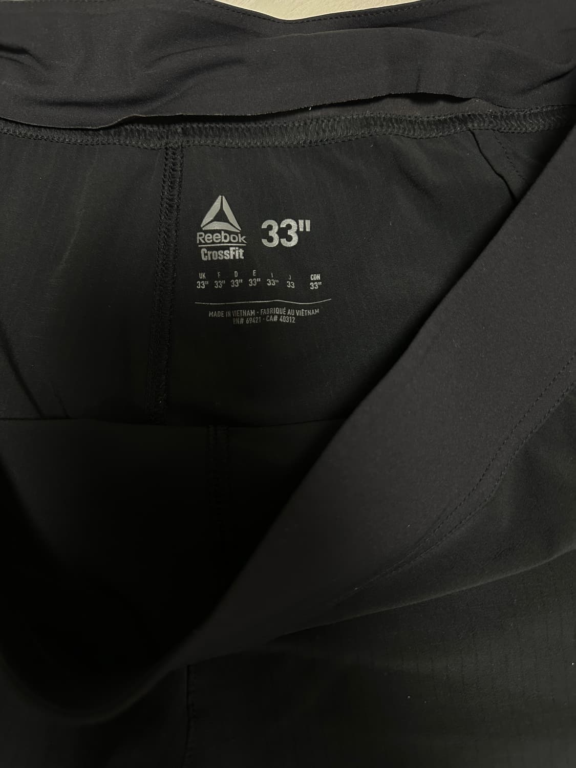 리복 헬스 러닝 크로스핏 운동 반바지 팝니다! 상품이미지3