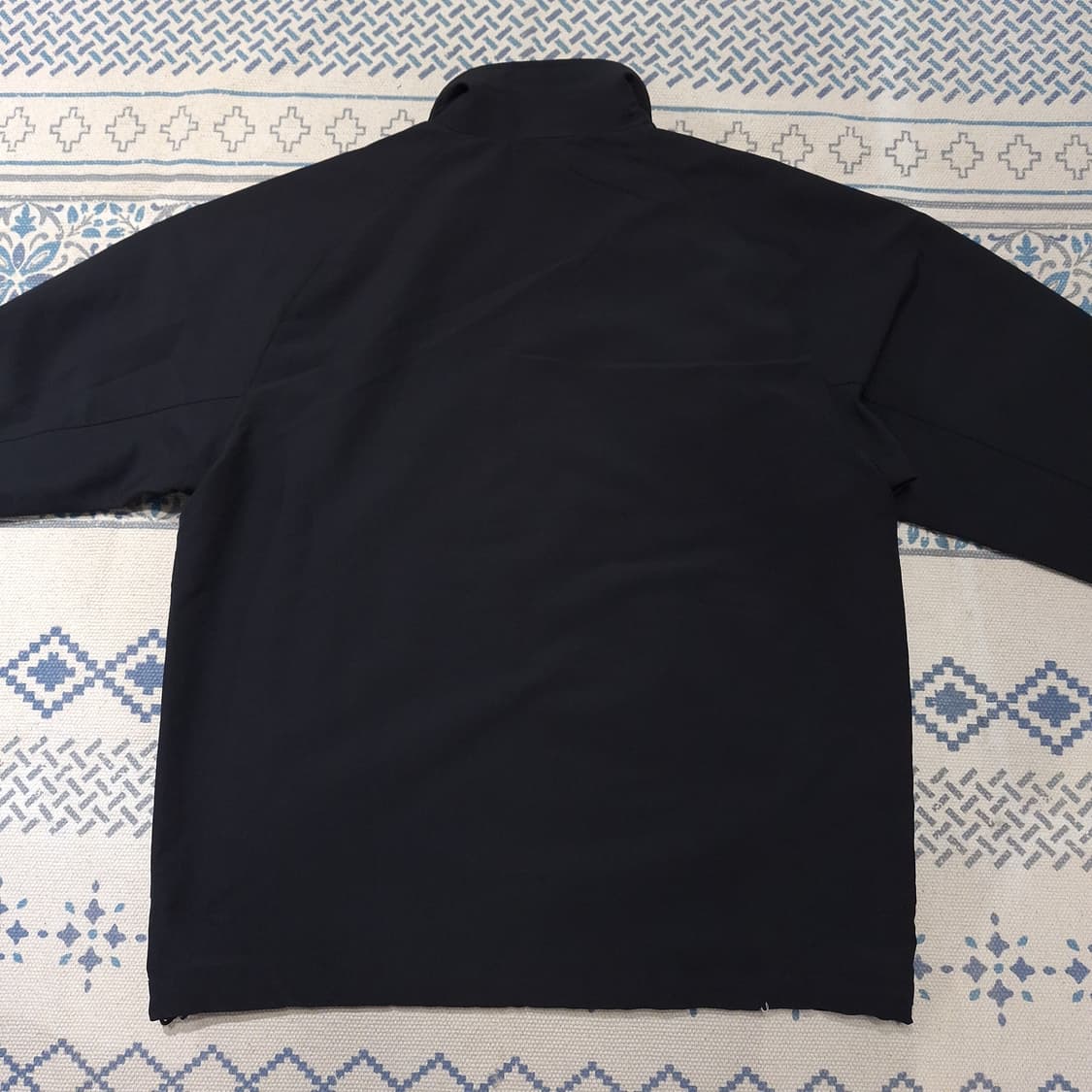 아디다스 00s 블랙 화이트 삼선 다슬러 우븐 래글런 올드스쿨 바람막이 상품이미지10