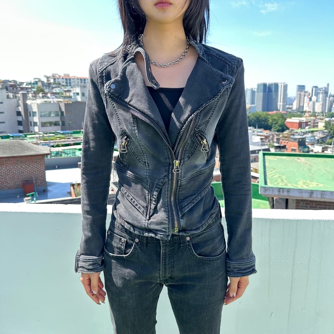 🎸그레이 라이더자켓🎸 상품이미지1