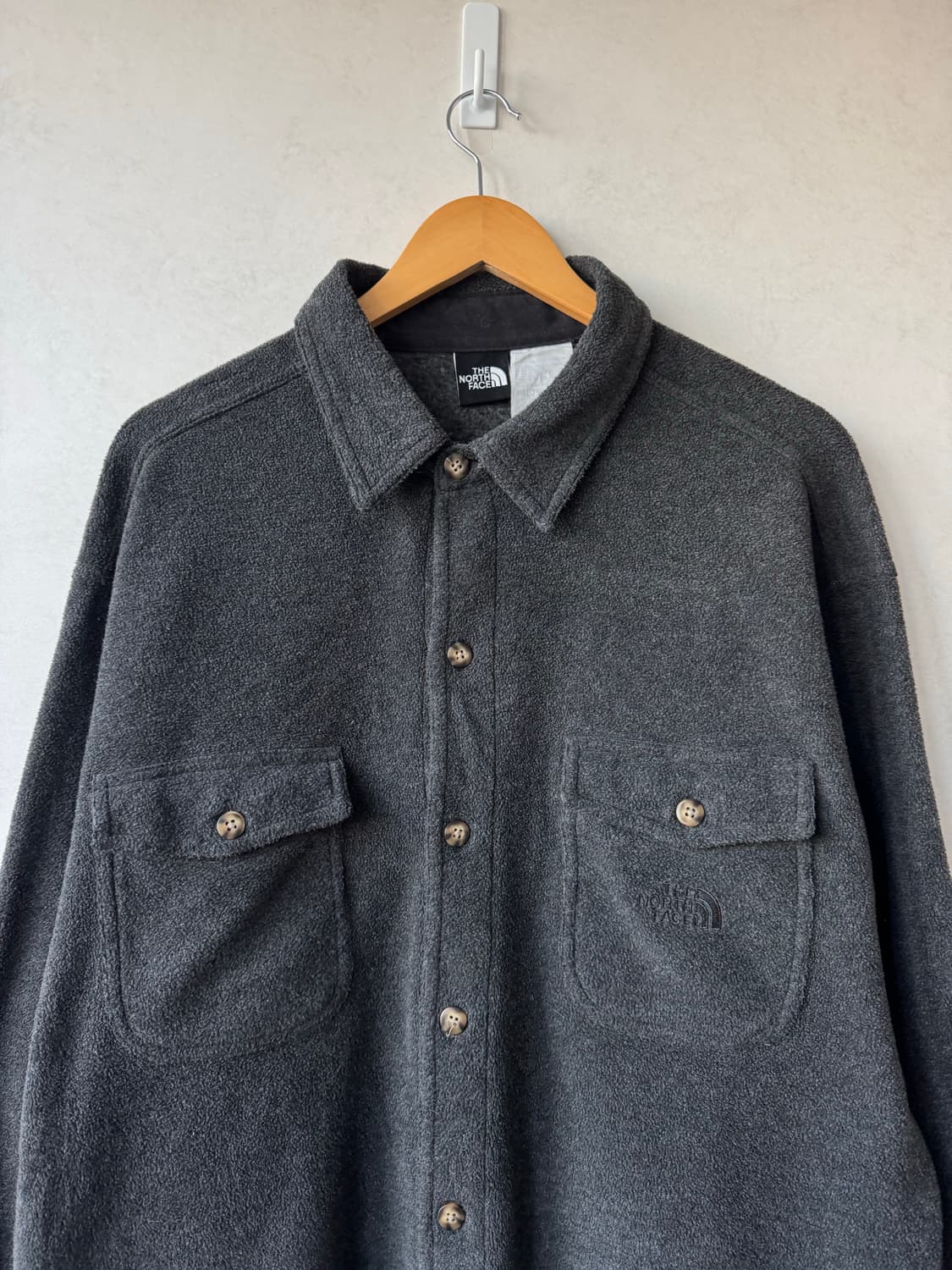 90s 노스페이스 플리스 셔츠 상품이미지3