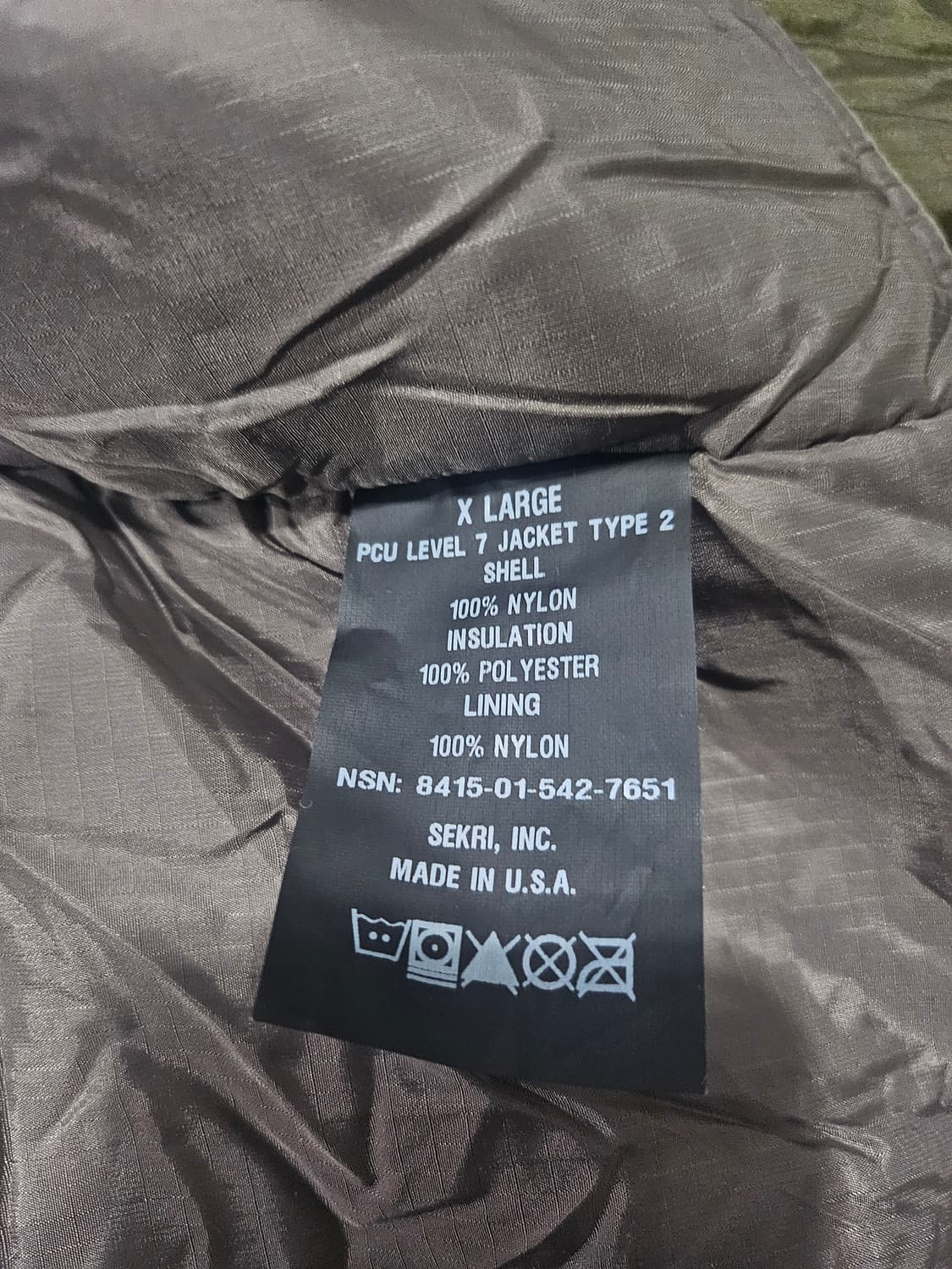 미군오리지날 몬스터파카 신품XL 상품이미지6