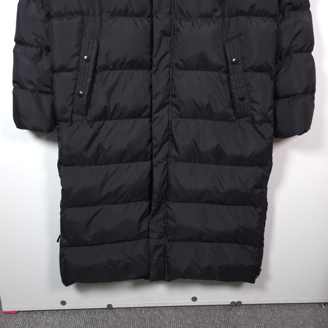 리바이스 유틸리티 포켓 블랙 롱패딩 점퍼 L 상품이미지4