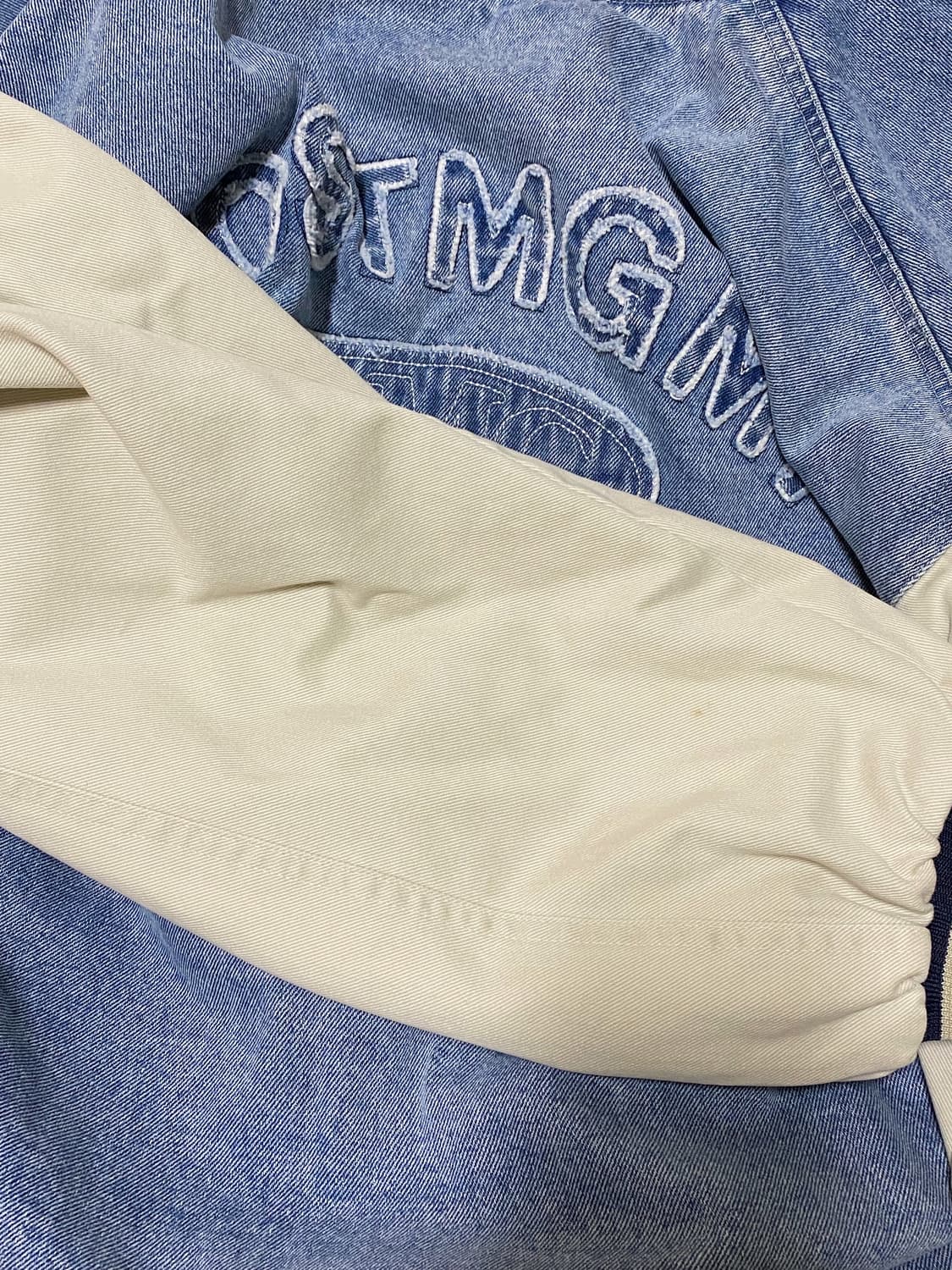 LMC 데님 바시티 자켓 상품이미지6