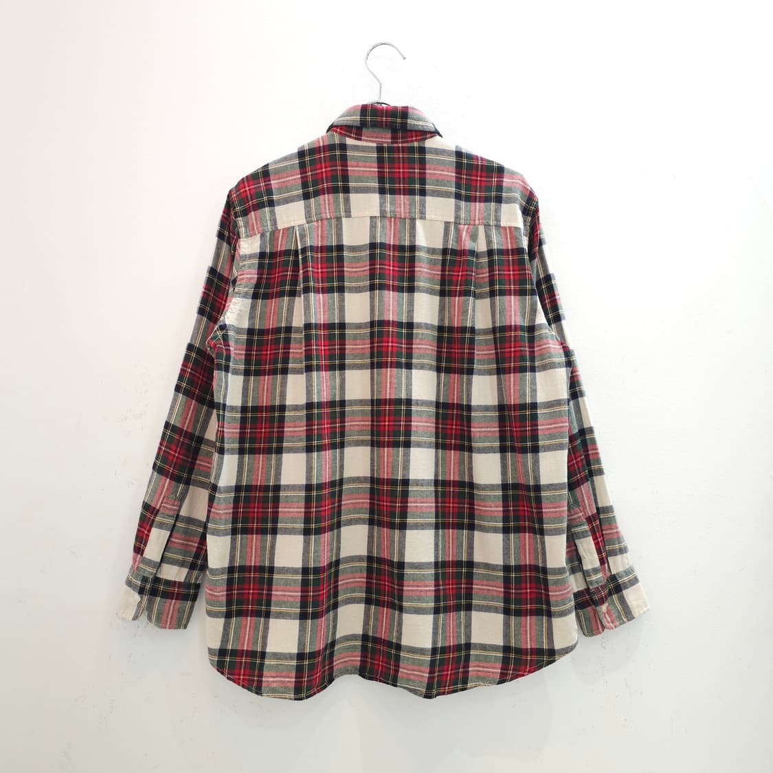 JPN 유니클로 크리스마스 플란넬 체크셔츠 상품이미지6