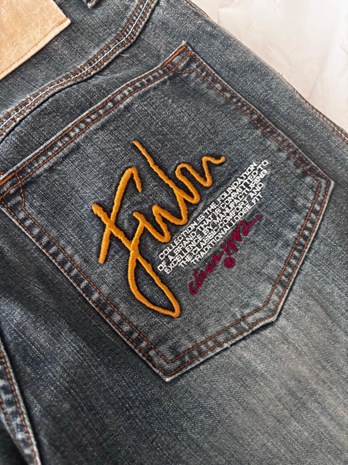 FUBU 데님 팬츠 상품이미지1