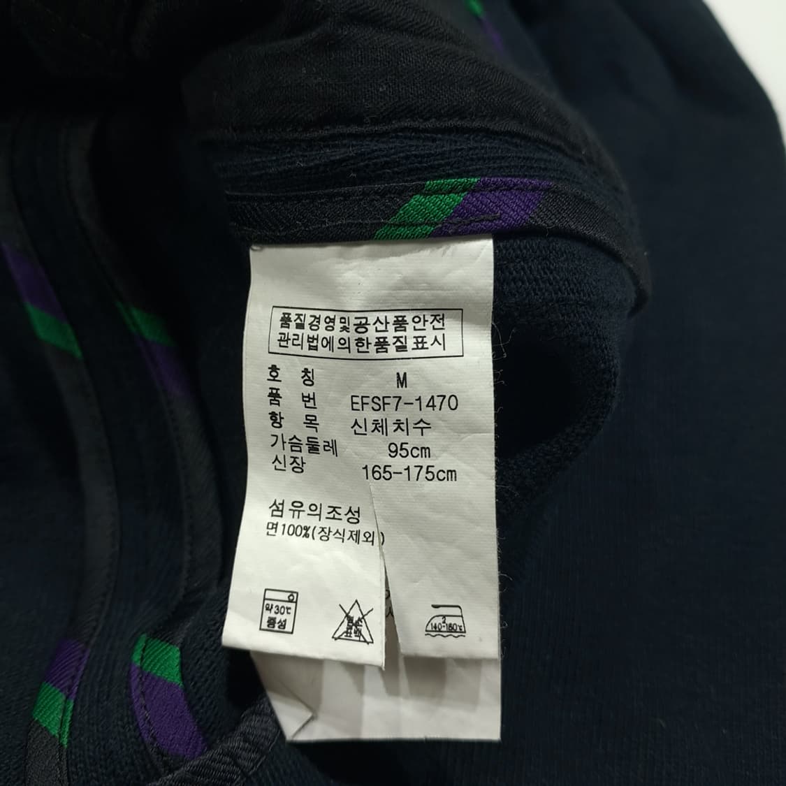 CL432 M 폴로 00s 코튼 크레스트 다크네이비 자켓 아우터 상품이미지5