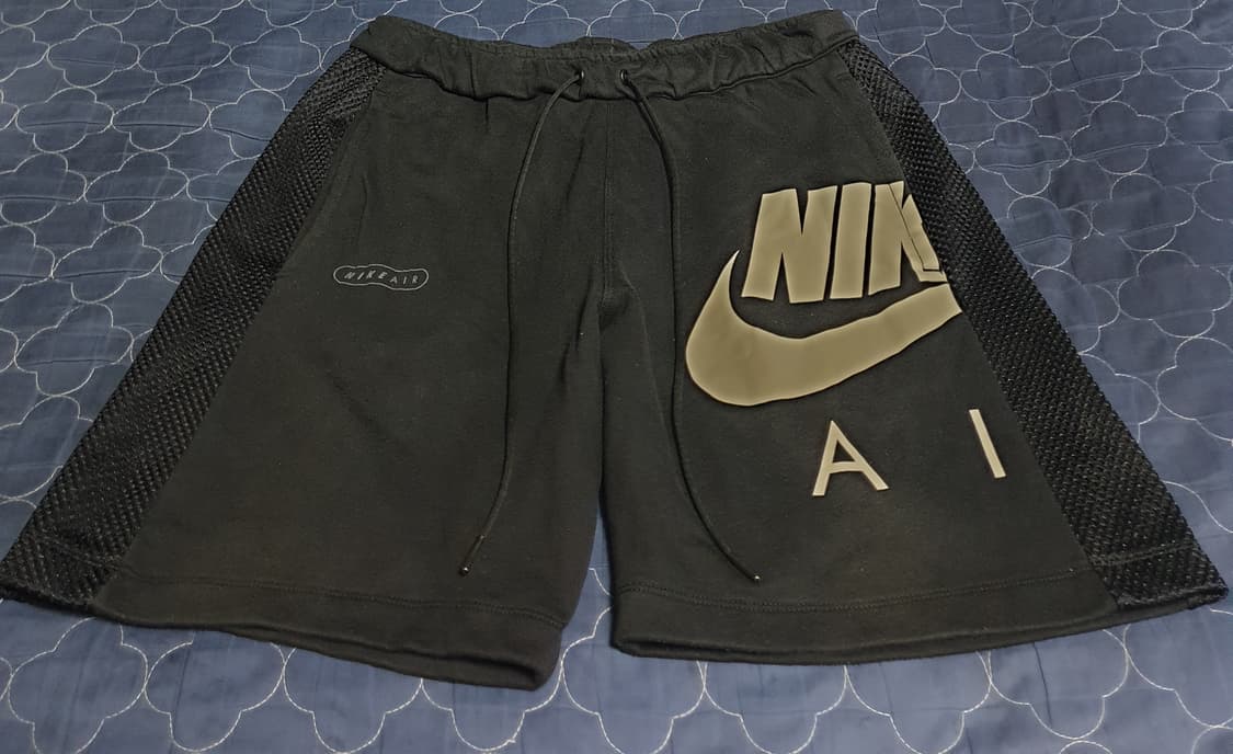 나이키 에어 프렌치테리 쇼트 하프팬츠 블랙 (XL) 상품이미지2