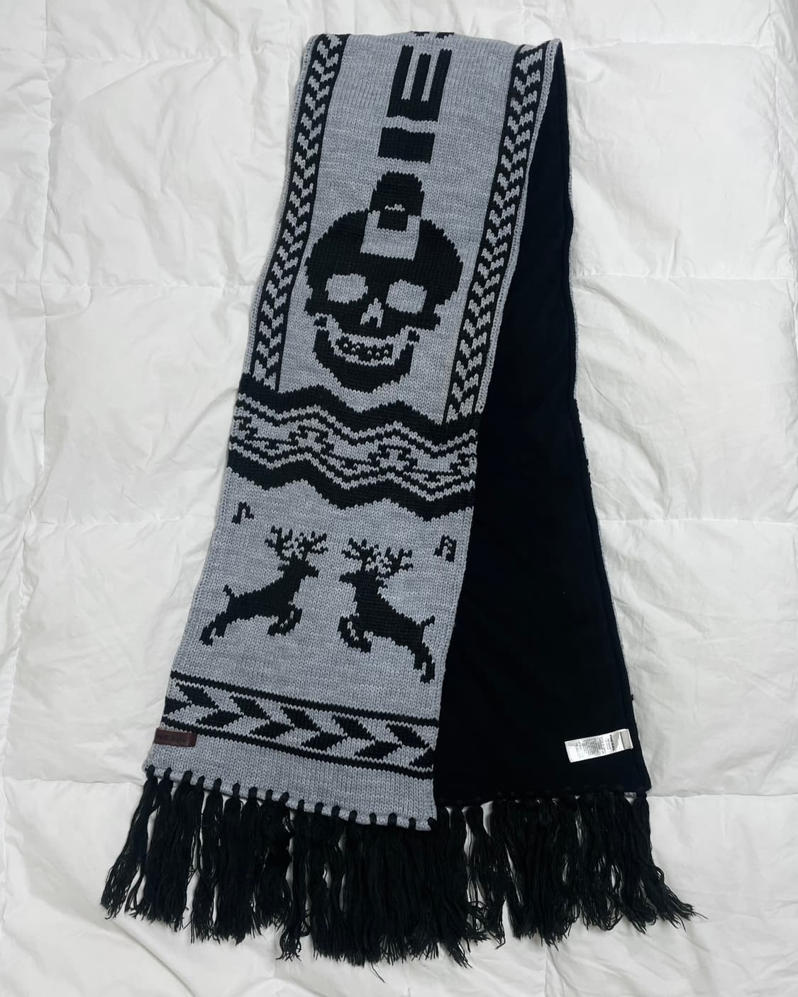 Diesel 디젤 노르딕 스컬 해골 머플러 상품이미지1