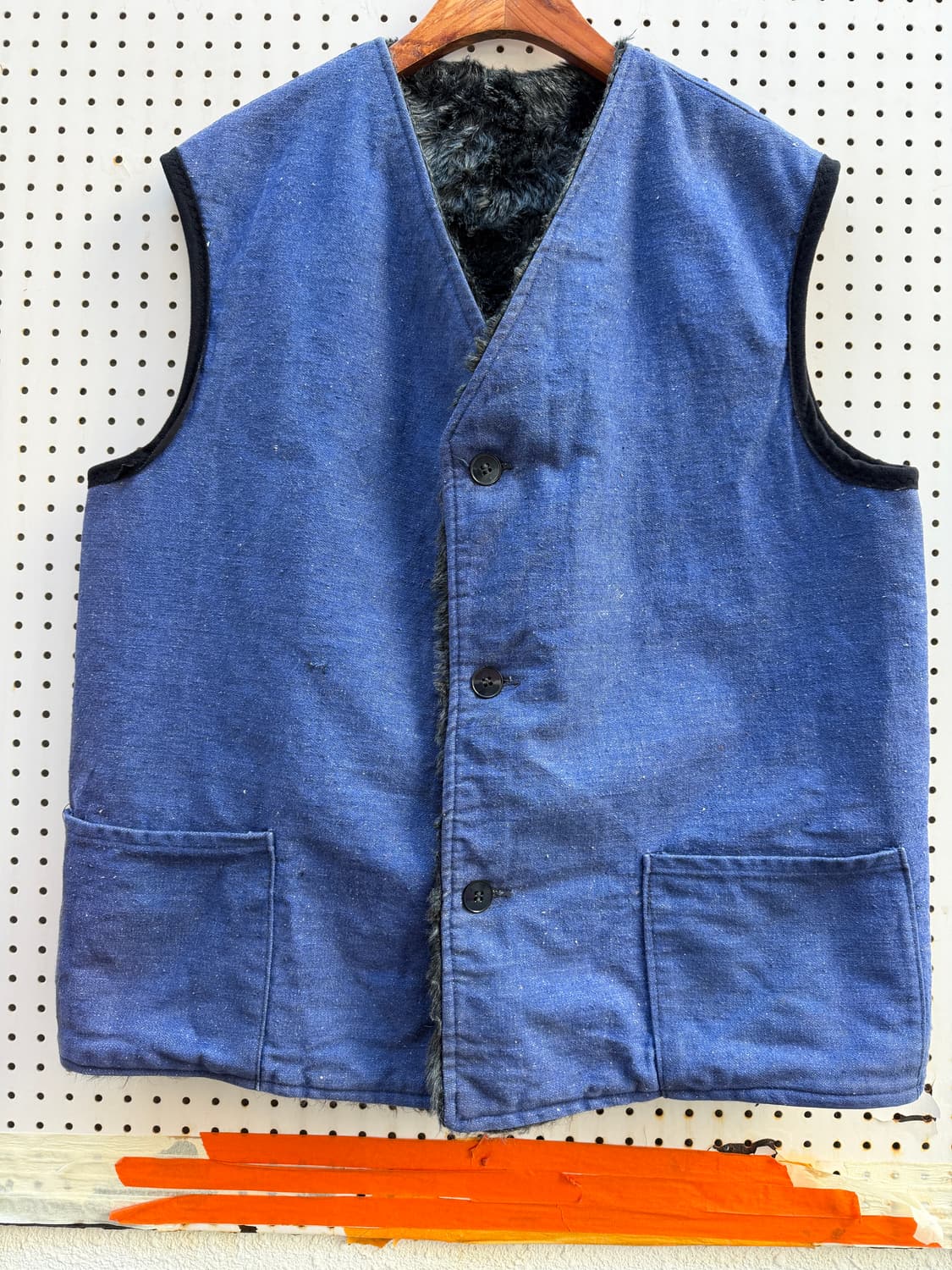 70s OLD GERMANY DENIM FRENCH 프렌치 워크베스트 상품이미지5