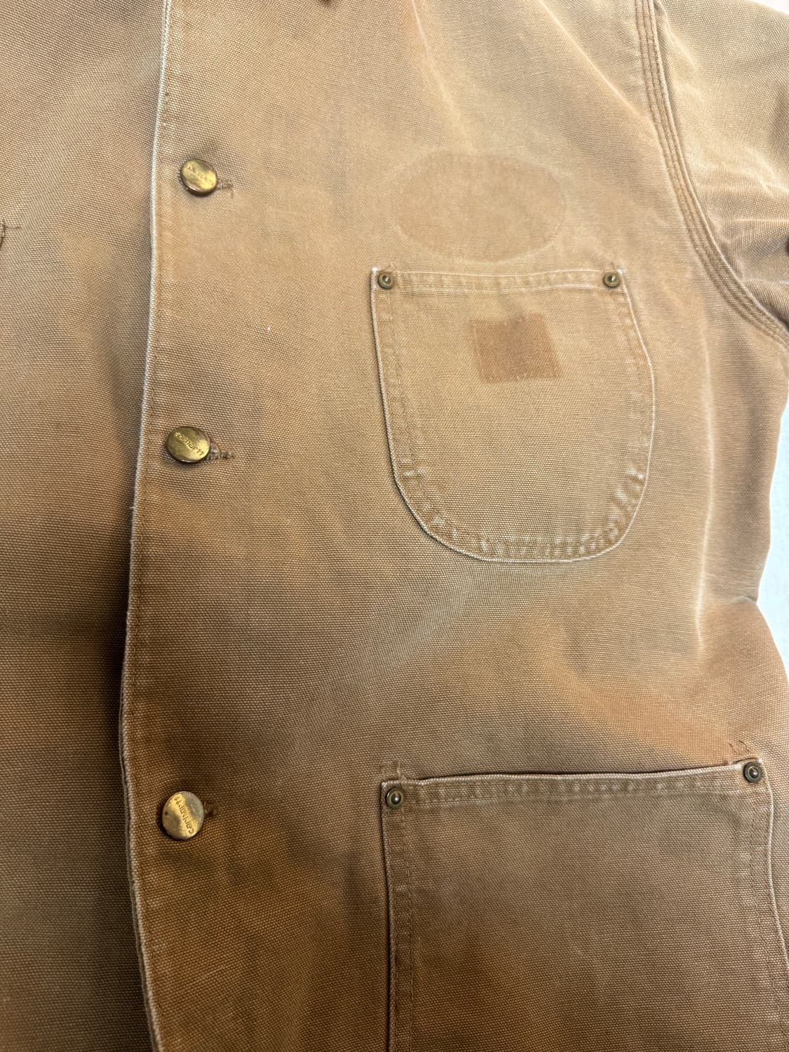 빈티지 칼하트 초어 코트 chore 자켓 상품이미지4