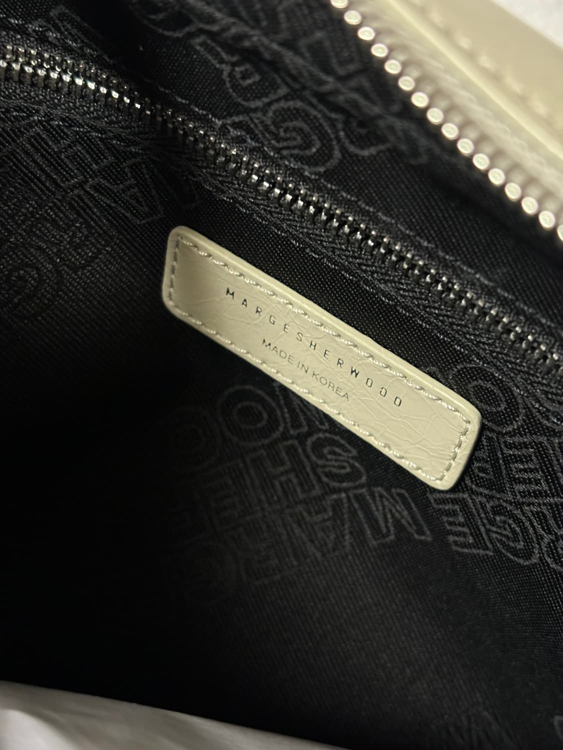 마지셔우드 PIPING SHOULDER (cream beige cri 상품이미지4