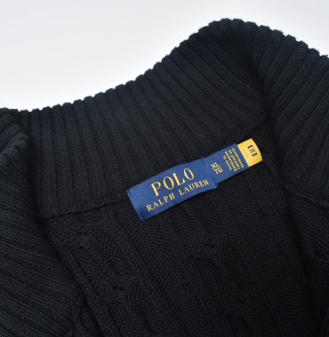  폴로랄프로렌 최신형 큐알라벨 코튼 케이블 니트 스웨터 XL N0756 상품이미지6