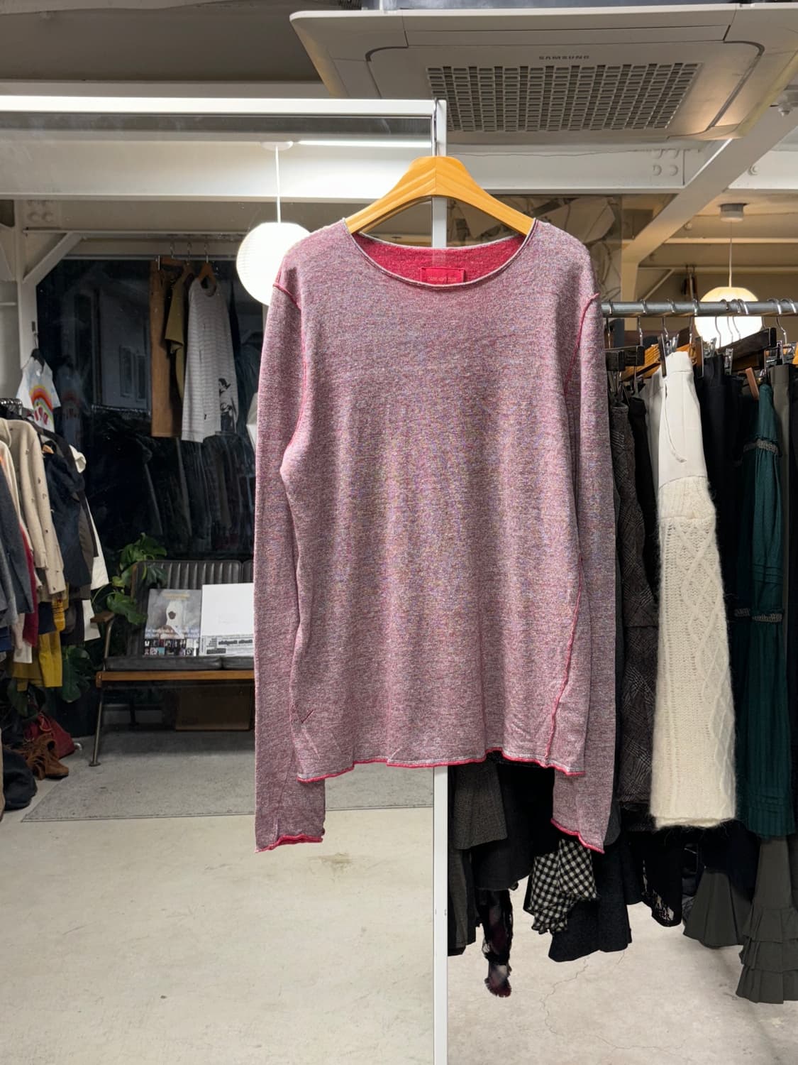 자딕앤볼테르 자수 린넨 니트 상품이미지1