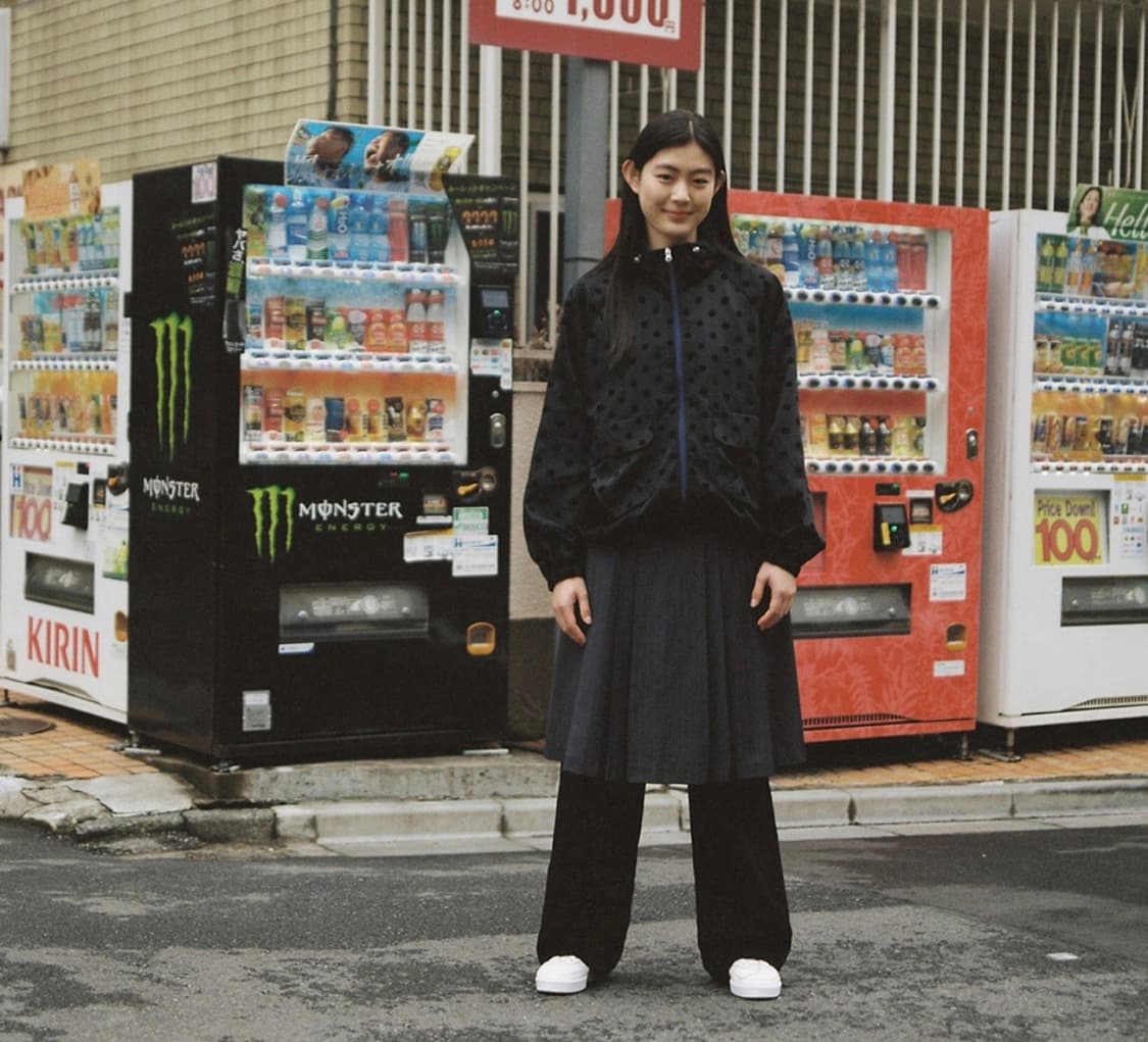 오헤시오 도트 프릴 후드 윈드브레이커 상품이미지4