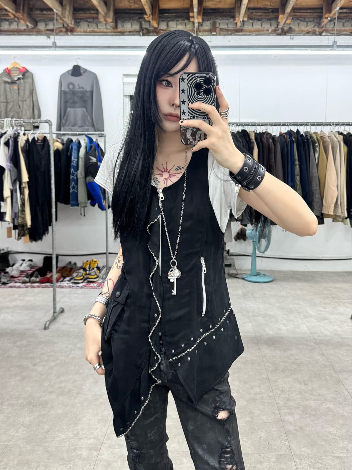 Sabella 스터드 베스트 상품이미지1
