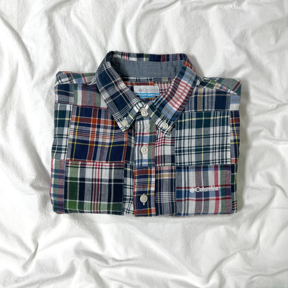 check-patch shirt 상품이미지1