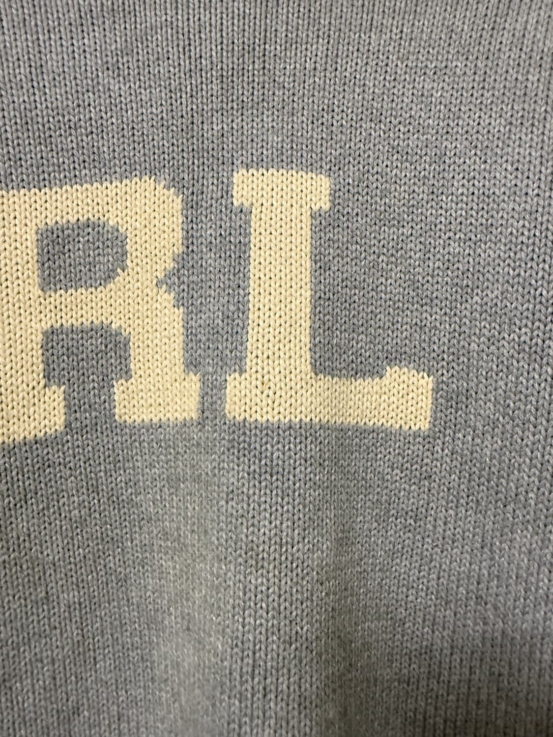 폴로 랄프로엔 RL 니트 그레이 L 상품이미지2