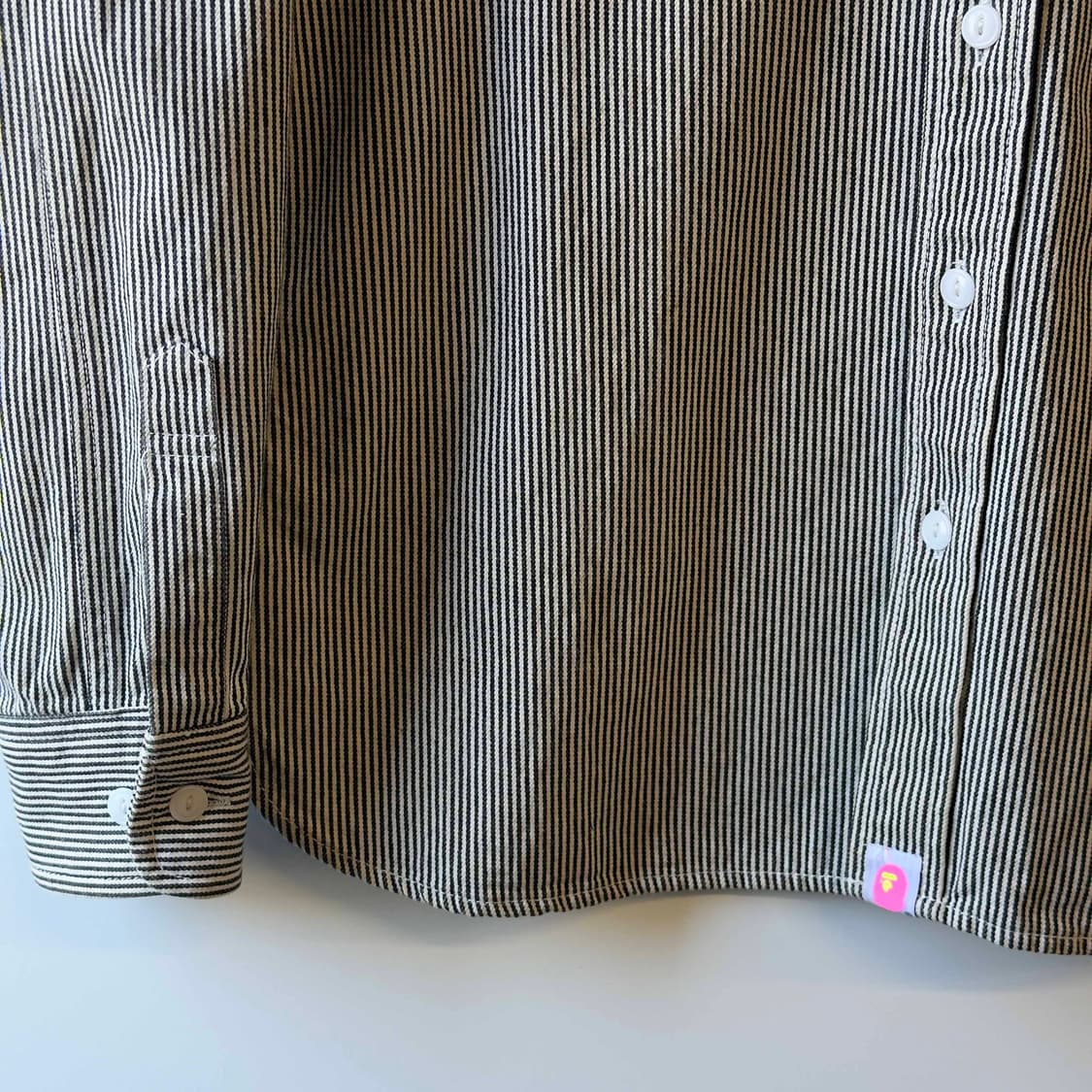 베이프 히코리 긴팔 셔츠 상품이미지3