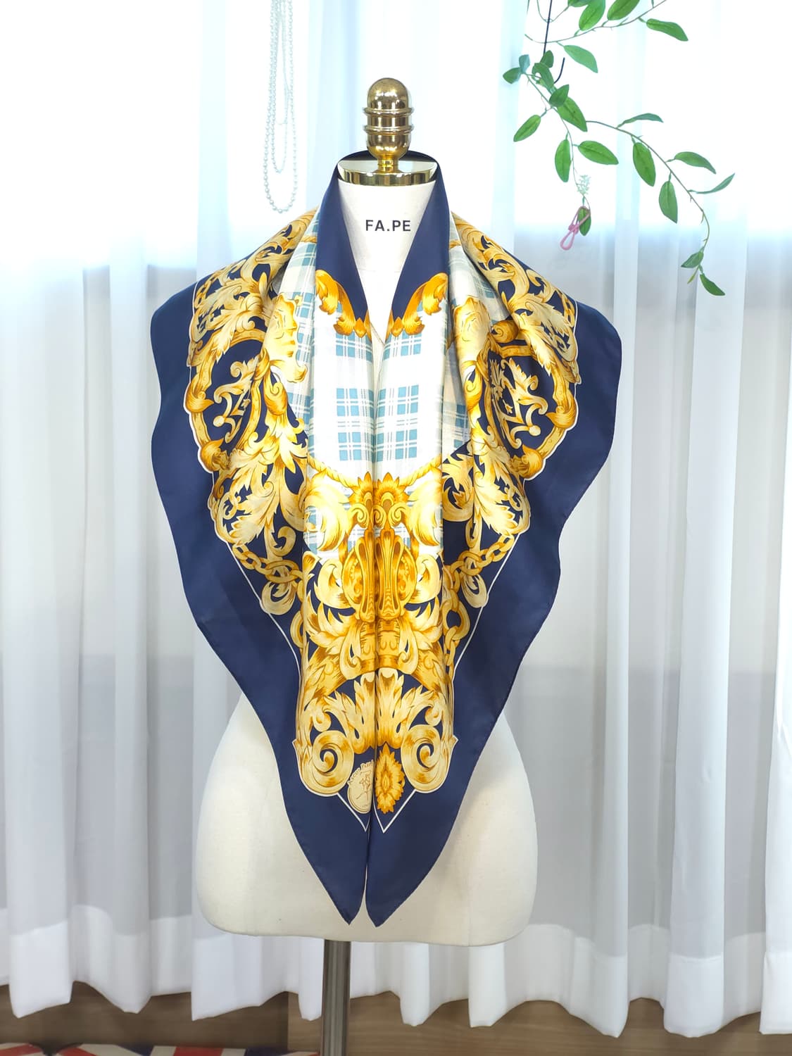 실크스카프 ASCOT PARK POLO CLUB 상품이미지3