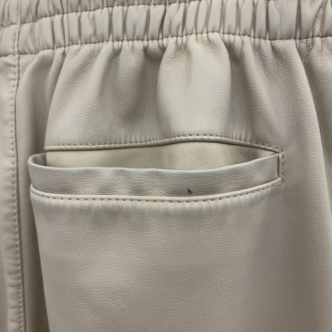 아디다스 스트릿 레더 가죽 삼선 밴딩 트랙팬츠 XS C09033 상품이미지7