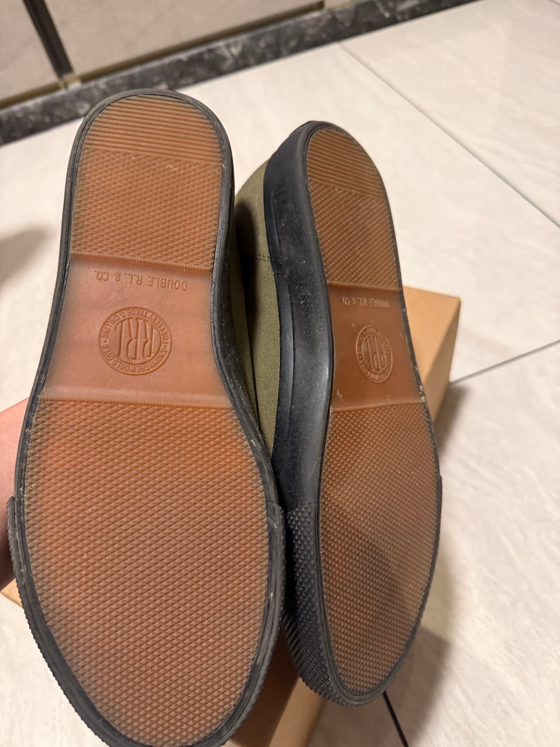 더블알엘 스니커즈9.5 상품이미지5