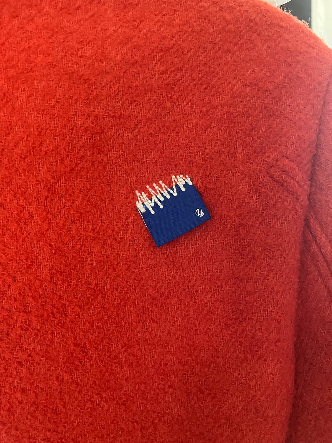 ZARA 아더에러 울 블렌드 오버사이즈코트 XS 상품이미지3