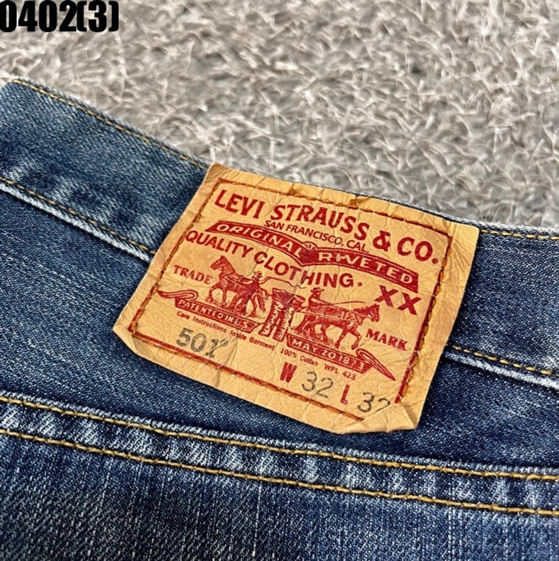 리바이스 501 청바지 데님팬츠 상품이미지2