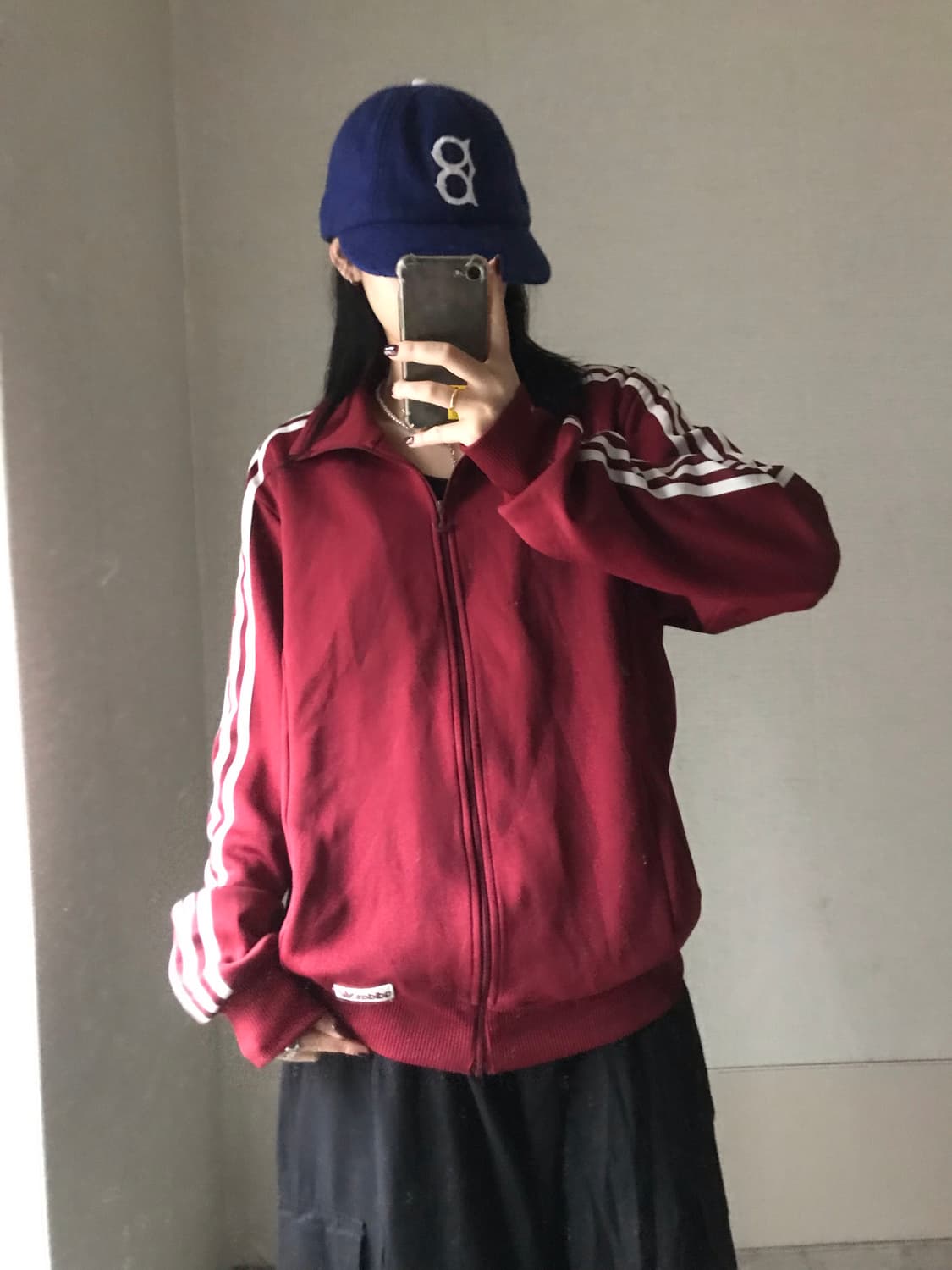 아디다스 00s 버건디 트랙탑 상품이미지2
