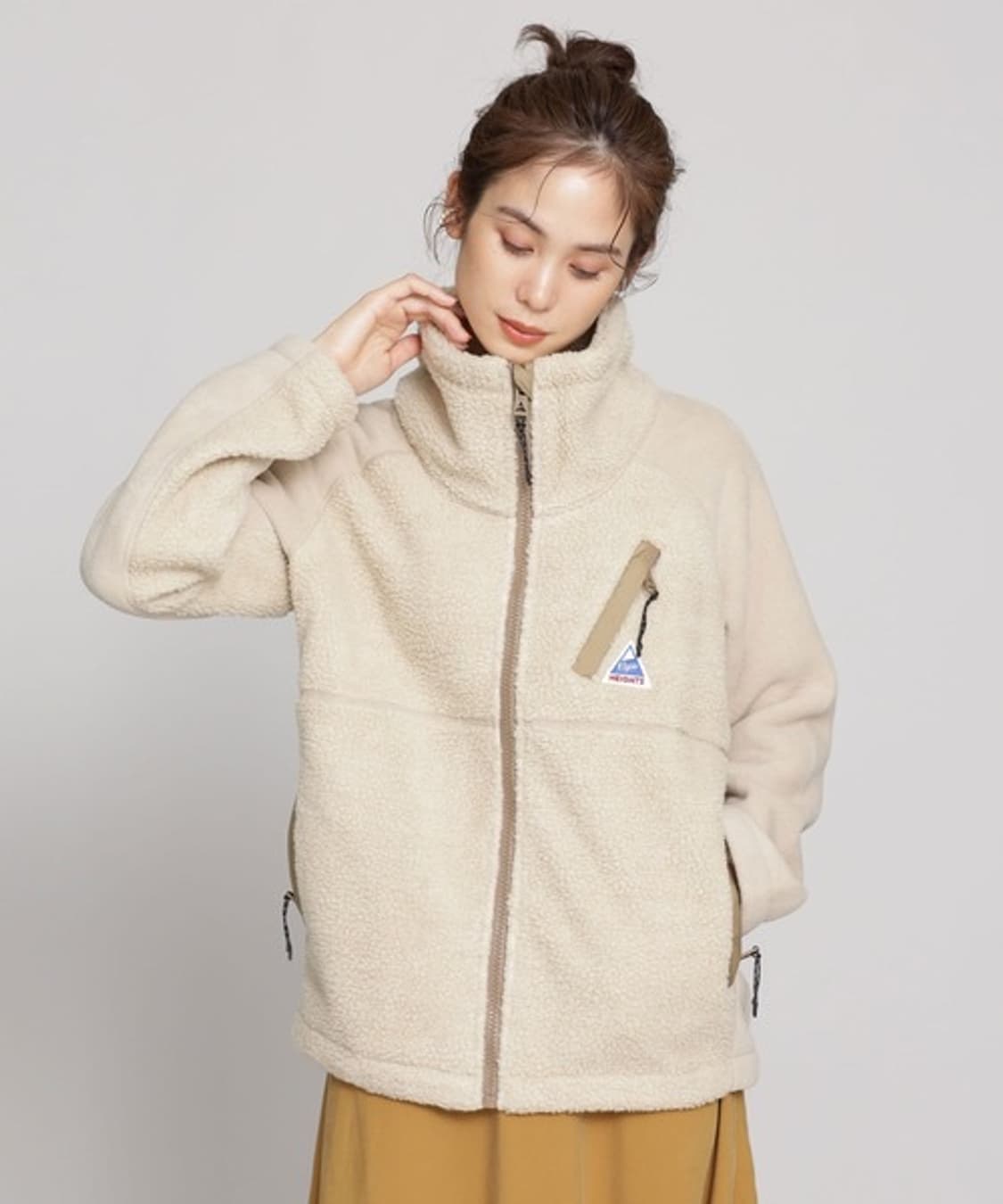 케이프 하이츠 여성 breakheart 집업 플리스 자켓 빔즈보이 상품이미지3