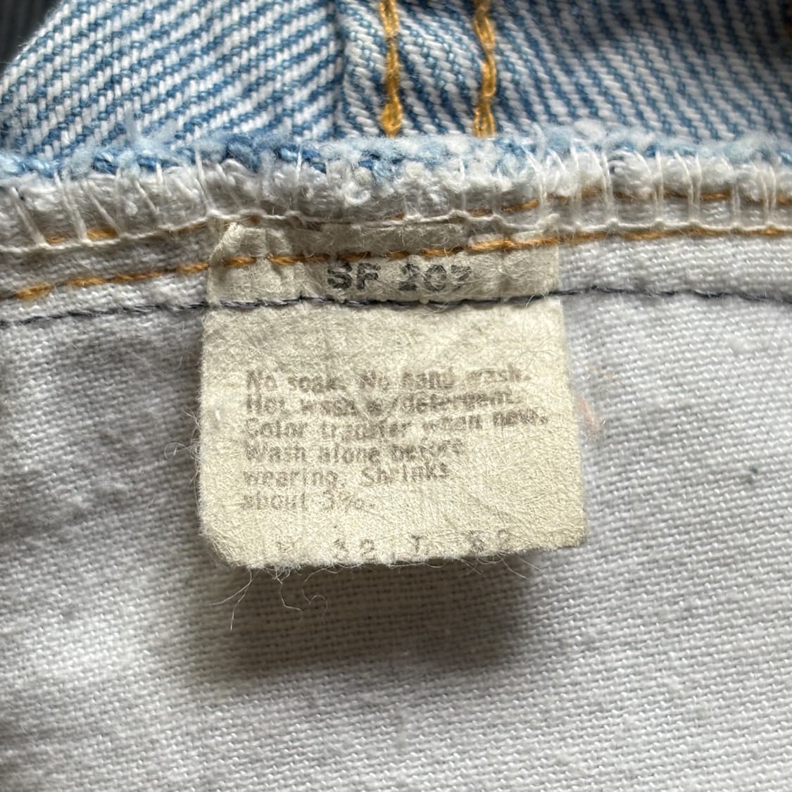 70s 빈티지 리바이스 517 66 후기 허리41cm 상품이미지8