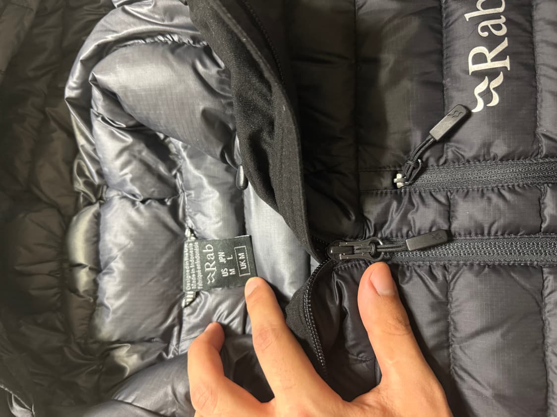 랩 마이크로라이트 알파인 자켓 블랙 판매 상품이미지2