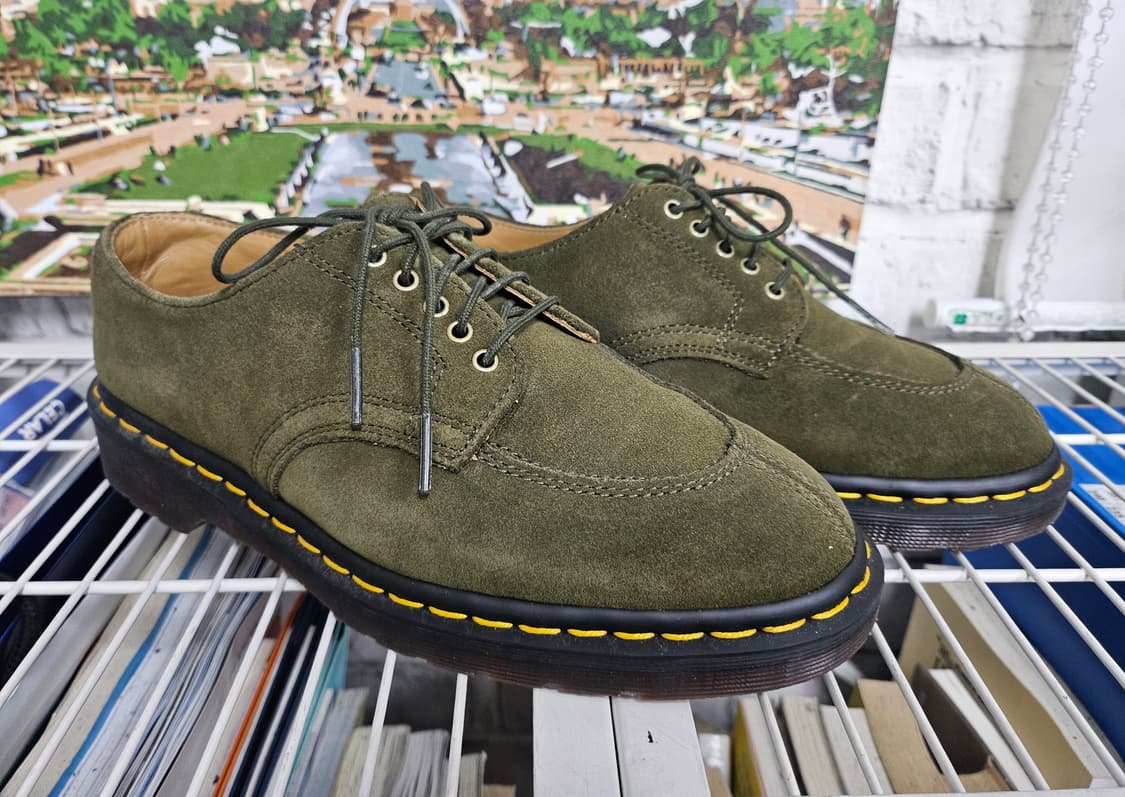 닥터마틴 2046 스웨이드 245~250 카키 남성여성 단화 SD96 상품이미지3